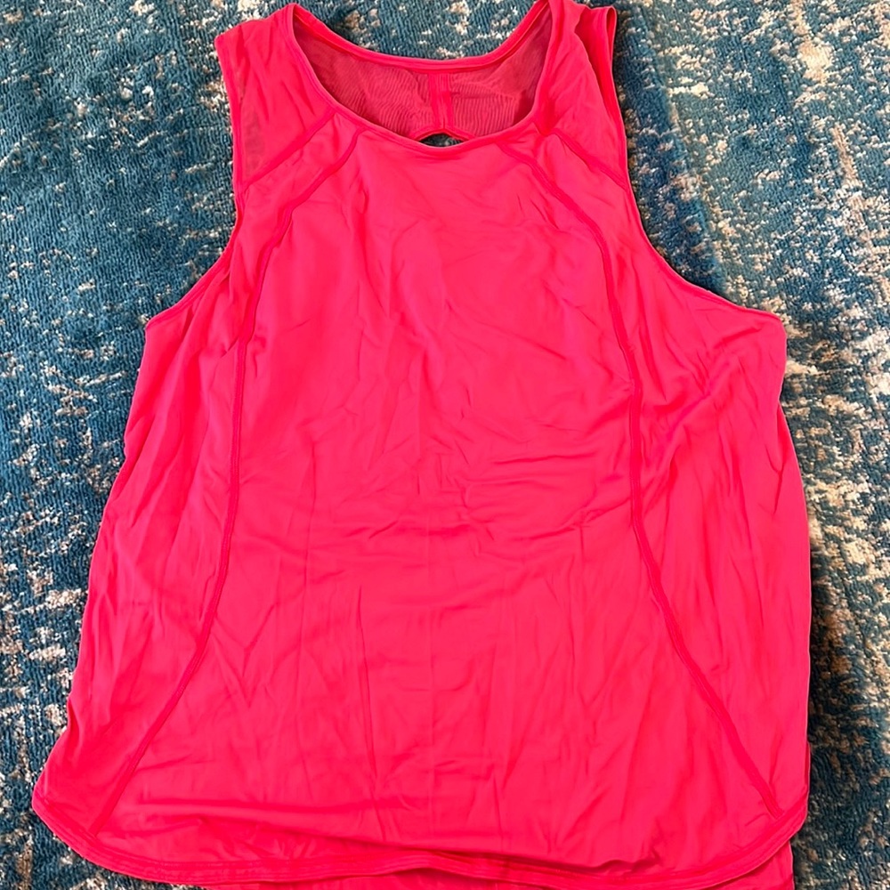 Lululemon Tank Top- Size Large, Pink